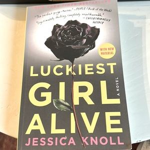 New York Times best seller. Book. Luckiest Girl Alive.